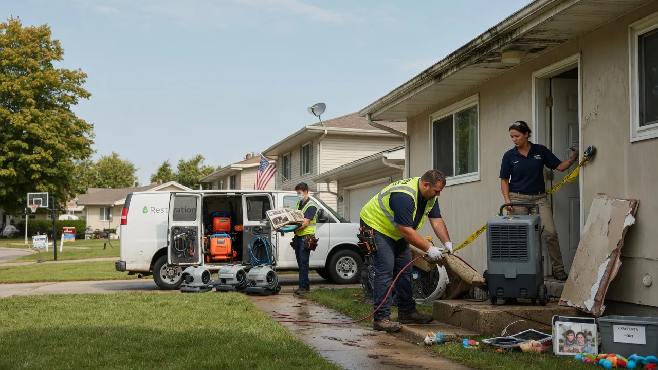 Water Damage Restoration in East Earl, PA near me